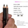 Women's Wooden Black Brown Color Eyebrow Pencil