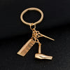 Hairdressing  key chain