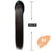 Wig Female Long Hair Ponytail Female Long Straight Hair Extension Piece Simulation Hair