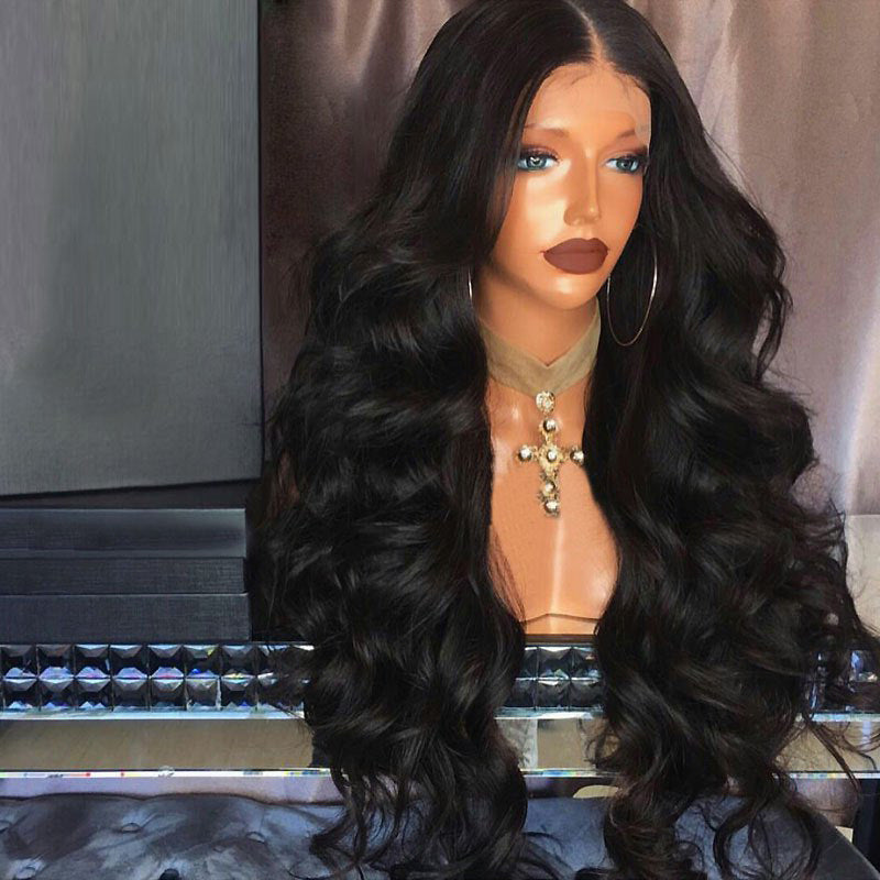 Wig Black Big Wave Ladies Wig Fashion African Curly