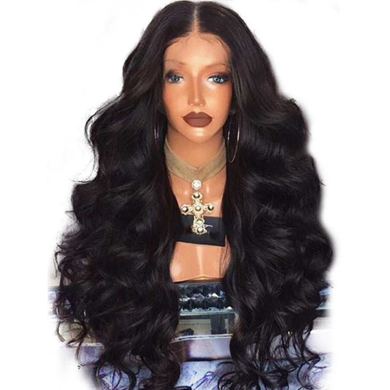 Wig Black Big Wave Ladies Wig Fashion African Curly