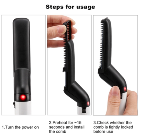 Electric Brush Professional Hair Comb