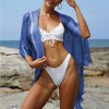 Mesh Gold Silver And Silk Beach Transparent Sun Protection Cover