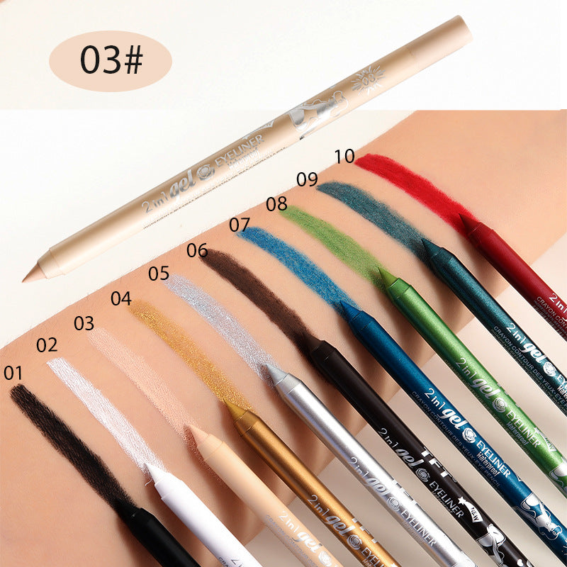 Long Lasting Eyeliner Pen Color Pigment Waterproof Gel Eyeliner Makeup