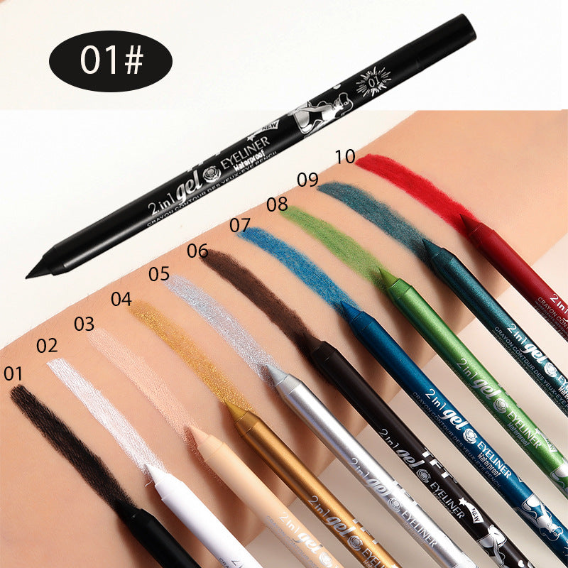 Long Lasting Eyeliner Pen Color Pigment Waterproof Gel Eyeliner Makeup