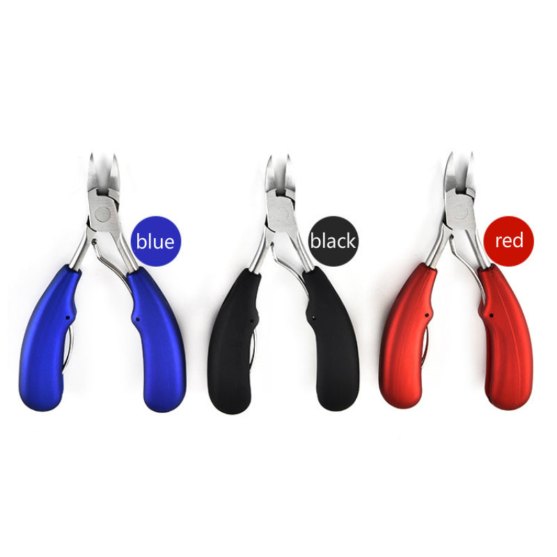 Nail clippers set for nail groove