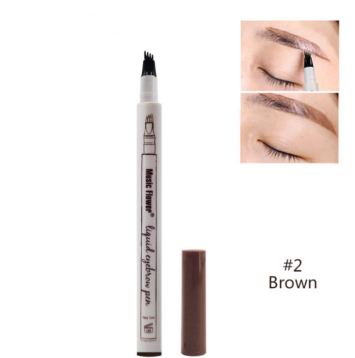 Waterproof Natural Eyebrow Pen Four