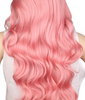 Long curly Pink wig