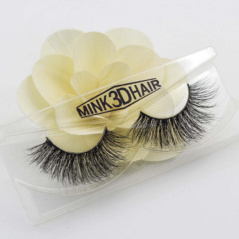 Handmade eyelashes 3D multi-layer multi-layer water mink false eyelashes A series of natural comfort false eyelashes