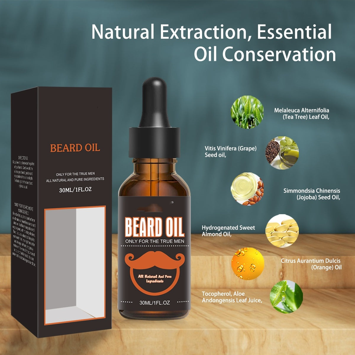 Beard Oil Care Growth Oil Nourishes And Strengthens