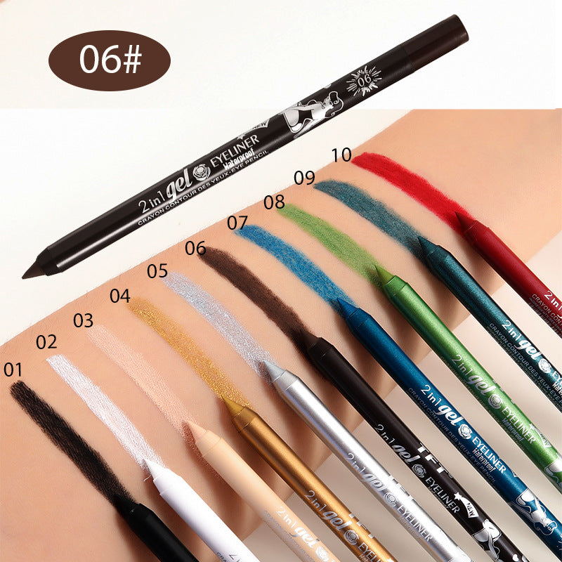 Long Lasting Eyeliner Pen Color Pigment Waterproof Gel Eyeliner Makeup