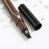 Double-tip eyebrow pencil eyeliner