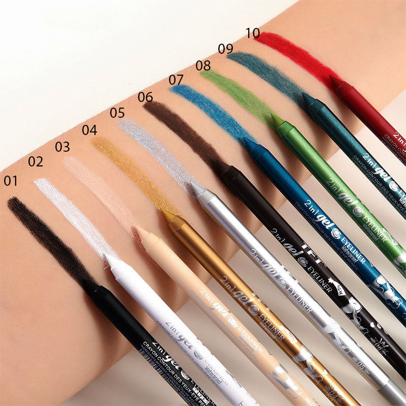 Long Lasting Eyeliner Pen Color Pigment Waterproof Gel Eyeliner Makeup