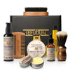 Men Barba Beard Kit Beard Care Set Styling Tool Styling Scissors Beard Oil Comb Moustache Balm Moisturizing Wax