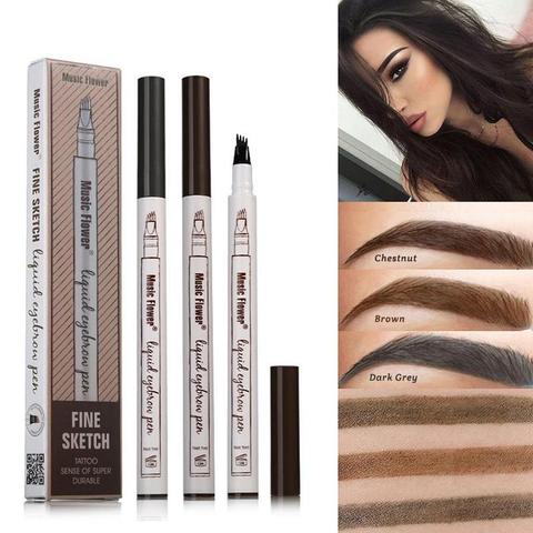 Waterproof Natural Eyebrow Pen Four