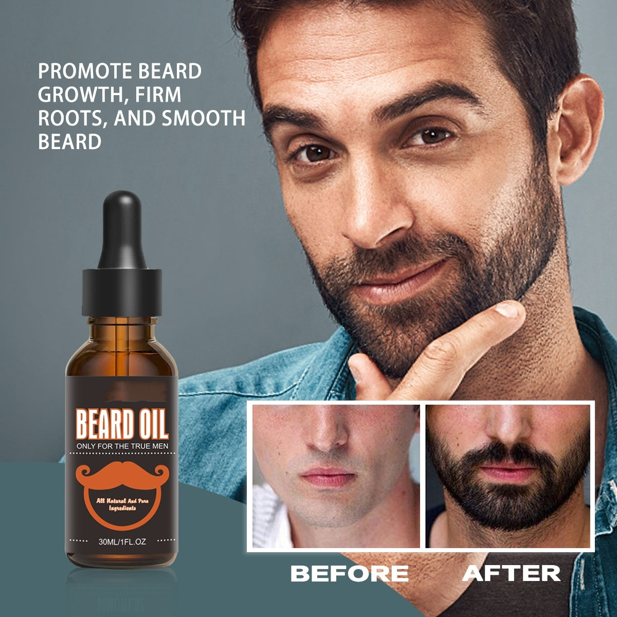 Beard Oil Care Growth Oil Nourishes And Strengthens