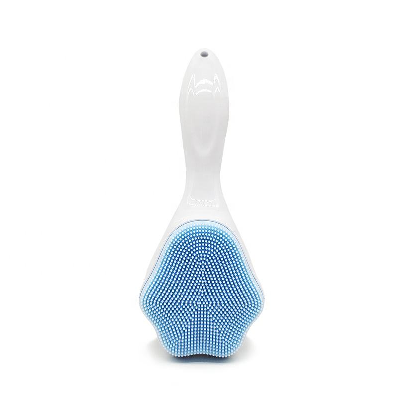 Handheld Silicone Face Scrubber Exfoliator, Face Brushes For Cleansing And Exfoliating, Manual Facial Cleansing Brush, Gentle Soft Face Wash Brush For Sensitive, Delicate, Dry Skin