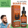 Beard Growth Oil Serum Fast Growing Beard Mustache Facial Hair Grooming For Men