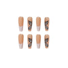 White French Butterfly Fake Nails Press On Nail Nail Stickers Nail Shaped Piece Wear Finished Nail Beauty