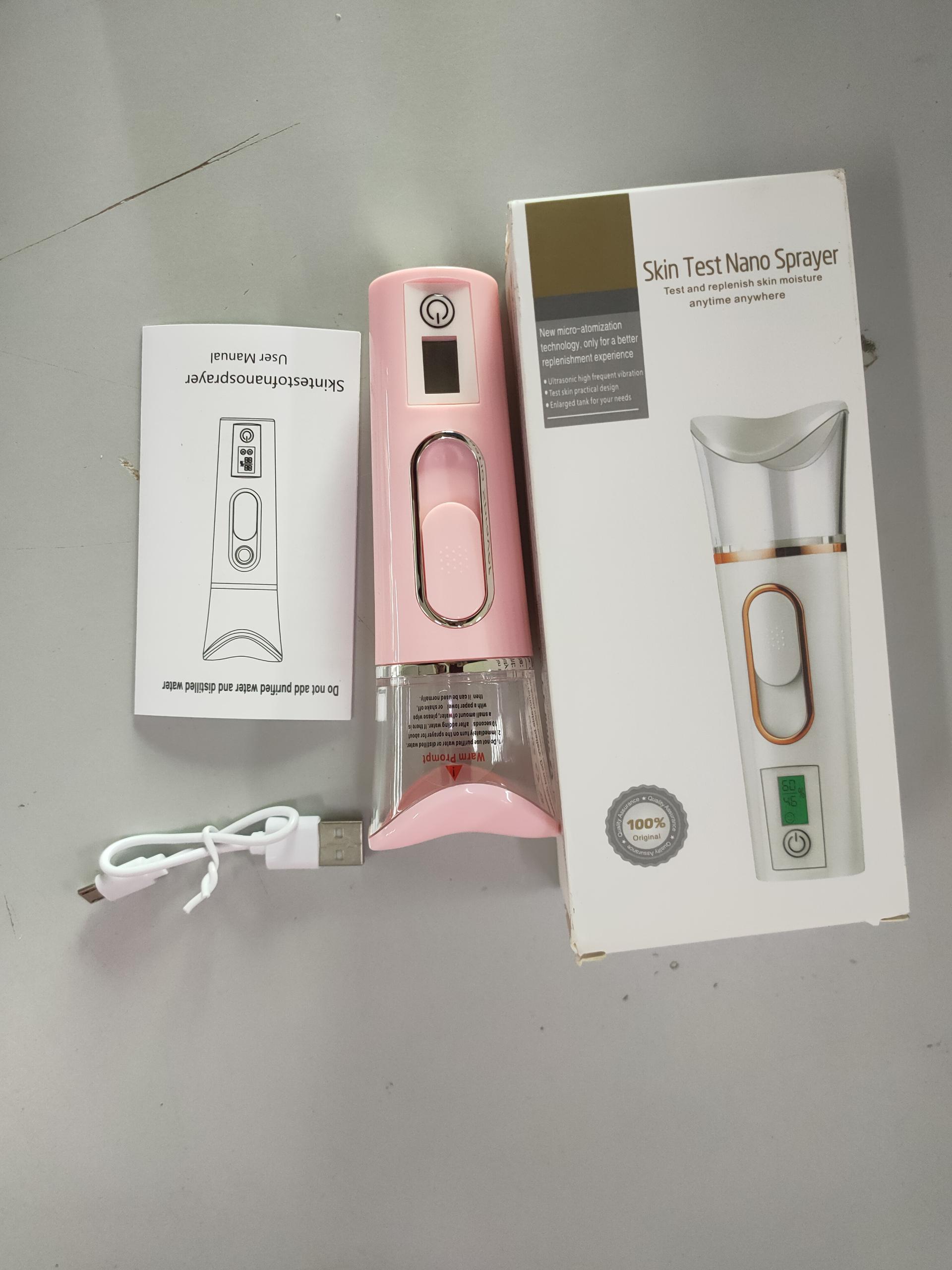 Hand-Held Skin Test Moisturizer Facial Humidifier