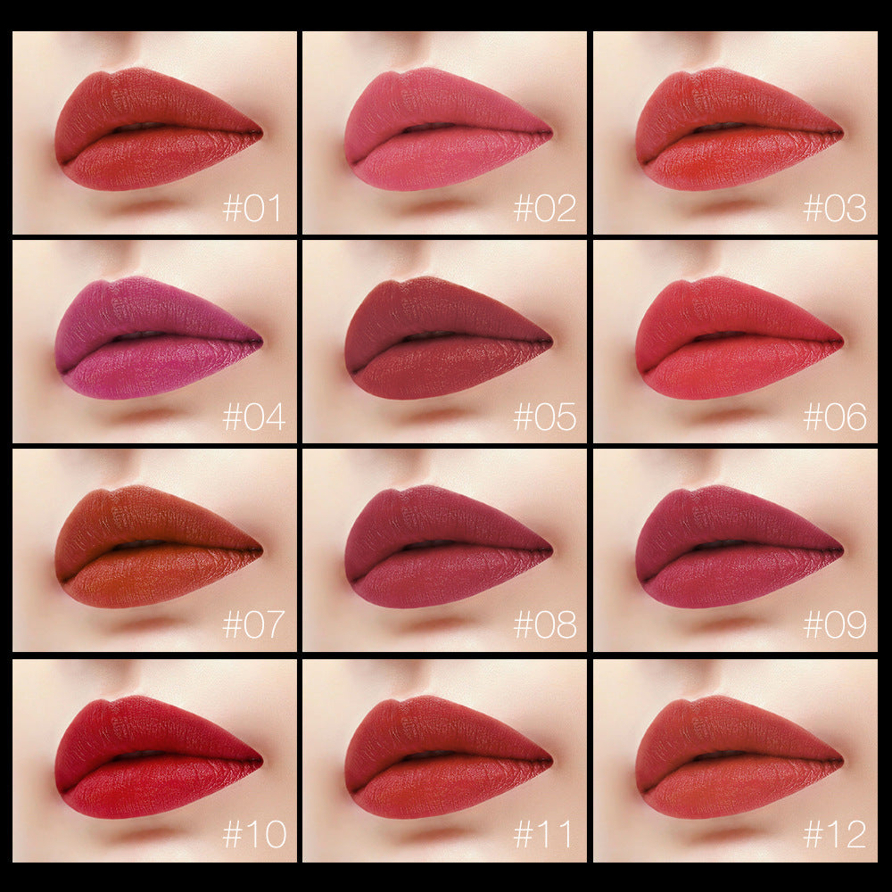 Velvet Matte Texture Long-lasting Color Non-drying Lipstick