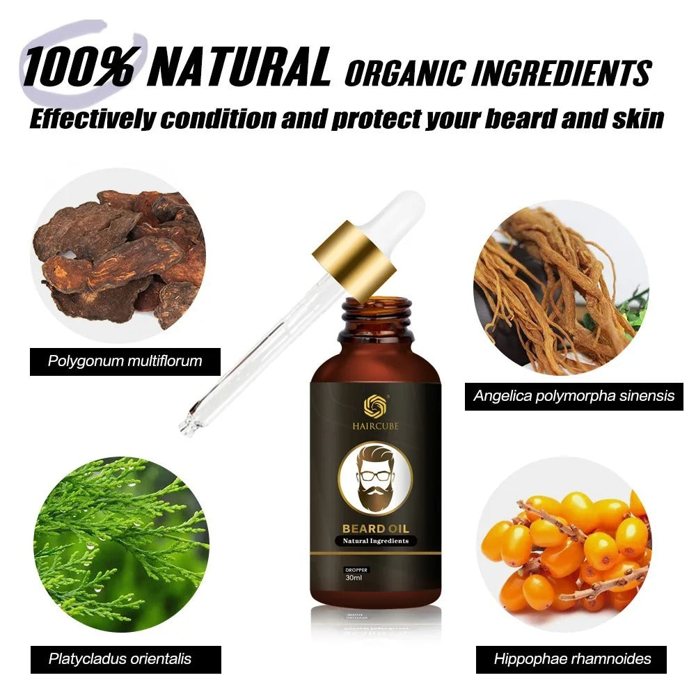 Growth Essential Oil Natural Beard Growth