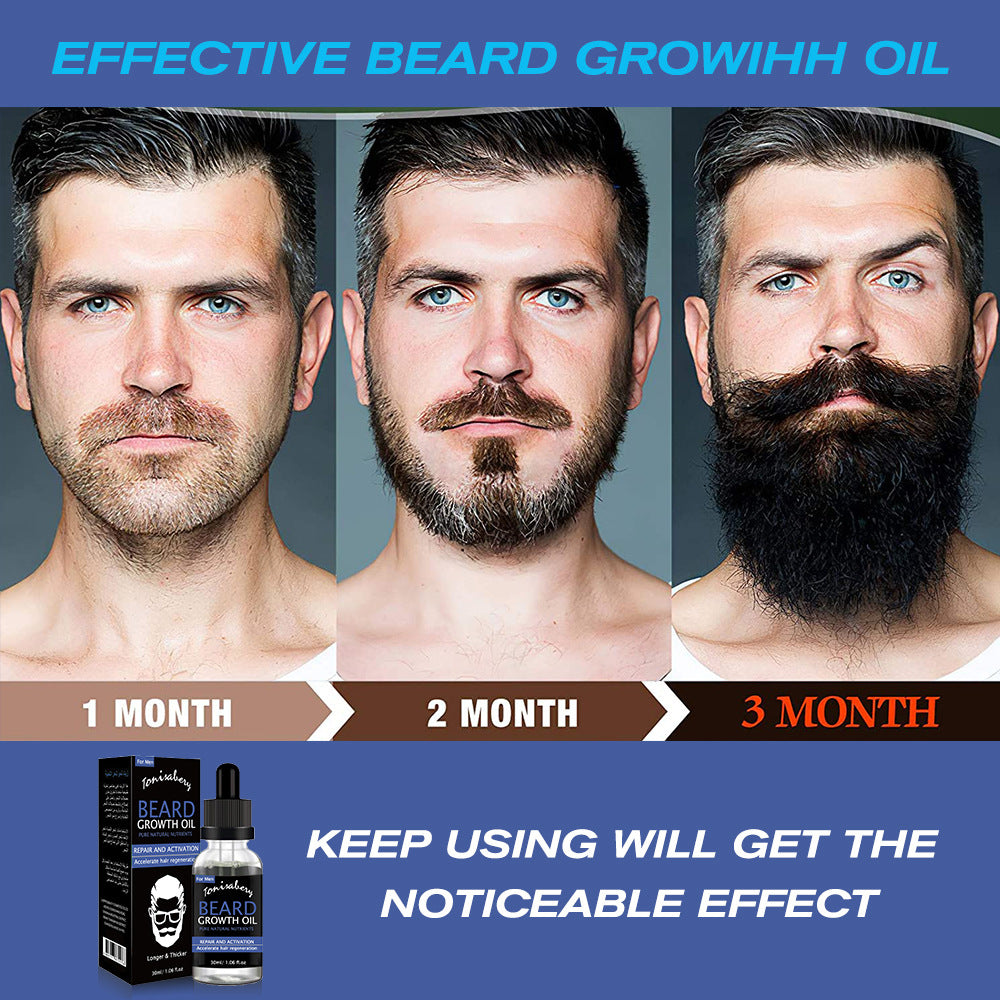 30ml Beard Treatment Softening Essential Oil Nourishing